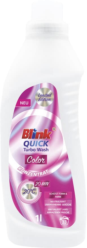 Blink Waschmittel Quick Turbo Wash Color