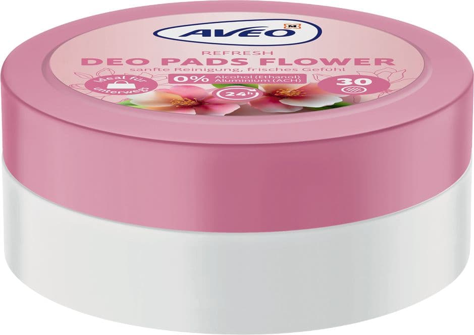 AVEO Refresh Deo Pads Flower