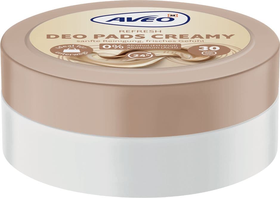 AVEO Refresh Deo Pads Creamy