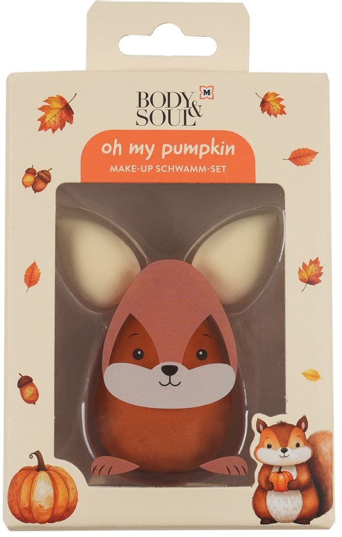 BODY&SOUL Make-up Schwamm Set Oh my Pumpkin
