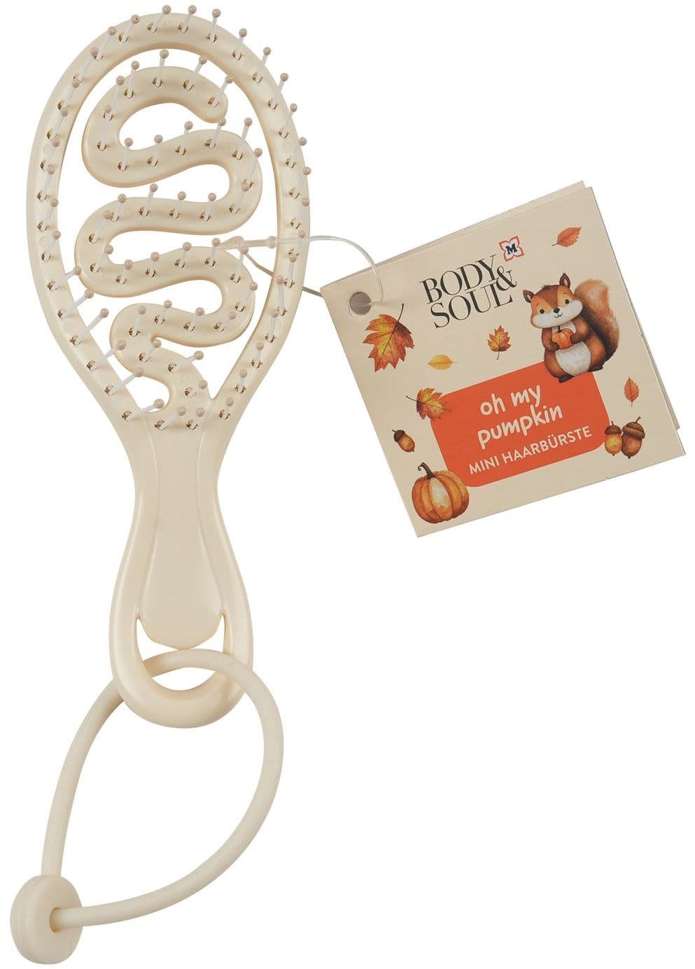 BODY&SOUL Mini Haarbürste Oh my Pumpkin