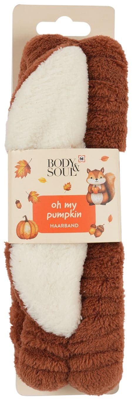 BODY&SOUL Kosmetikhaarband Oh my Pumpkin