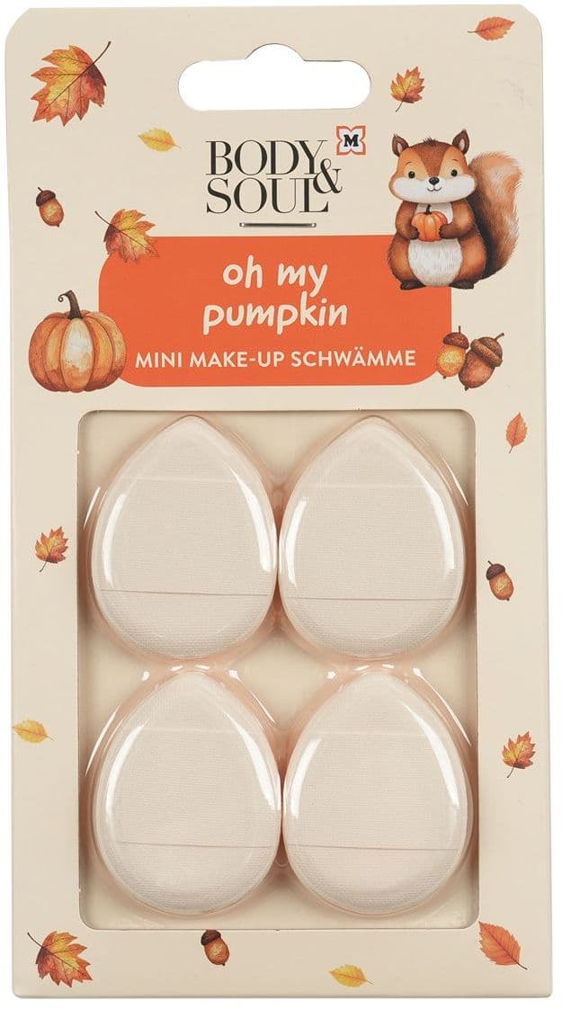 BODY&SOUL Mini Make-up Schwämme Oh my Pumpkin