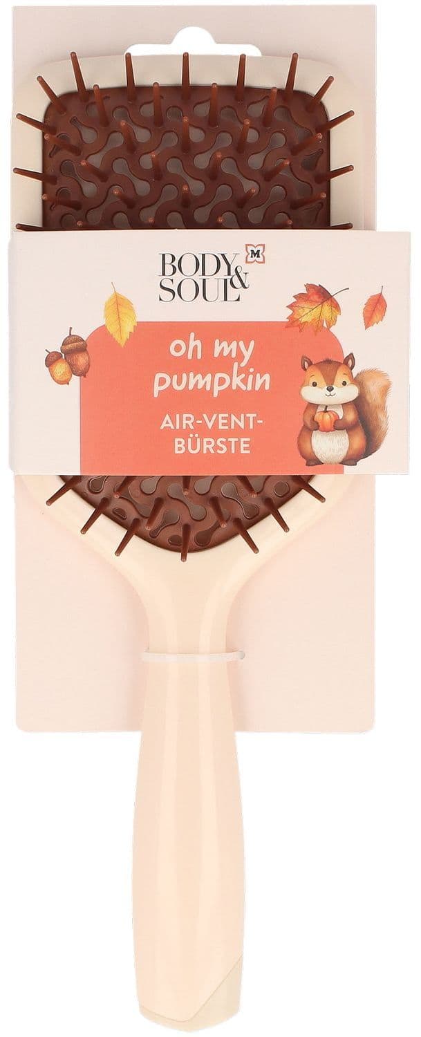 BODY&SOUL Air-Vent-Bürste Oh my Pumpkin
