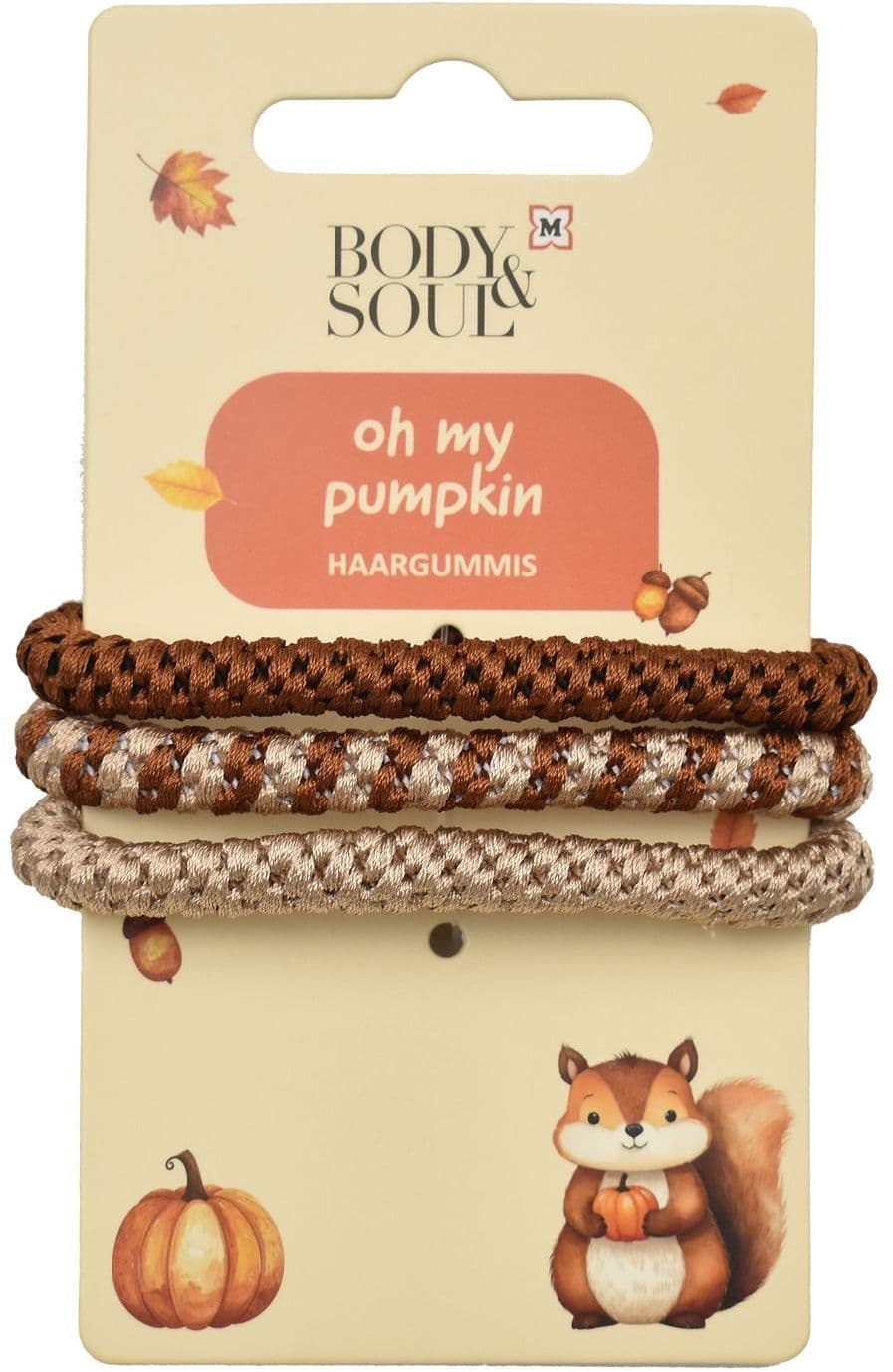 BODY&SOUL Haargummis Oh my Pumpkin