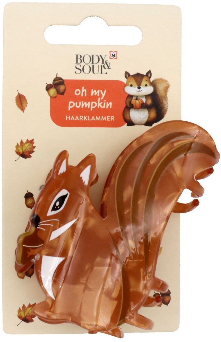 BODY&SOUL Eichhörnchen Haarklammer Oh my Pumpkin