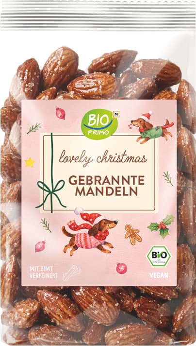 BIO PRIMO Bio Mandeln Lovely Christmas