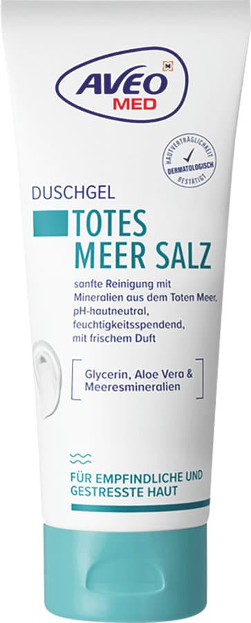 AVEO MED Duschgel Totes Meer Salz