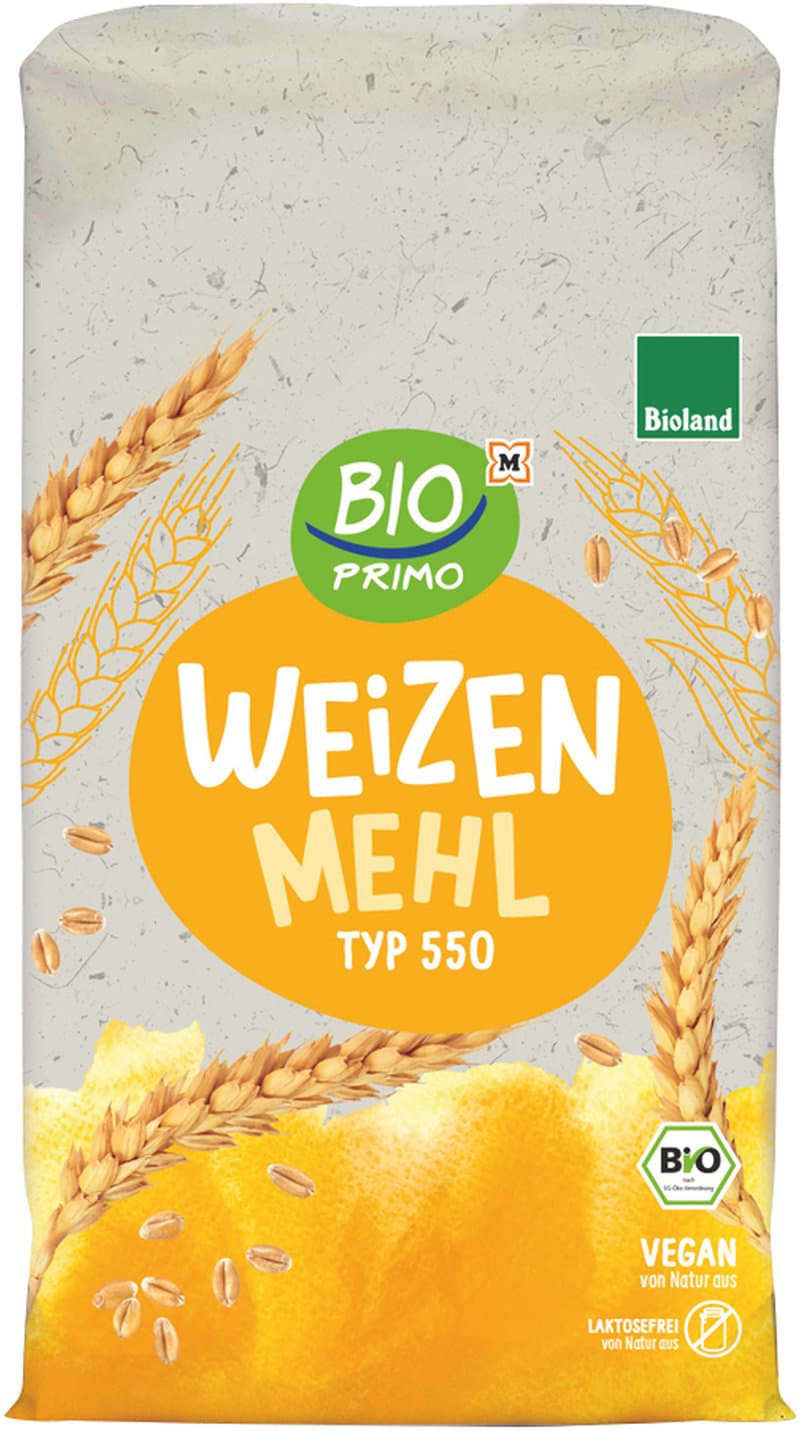 BIO PRIMO Bioland-Weizenmehl Typ 550