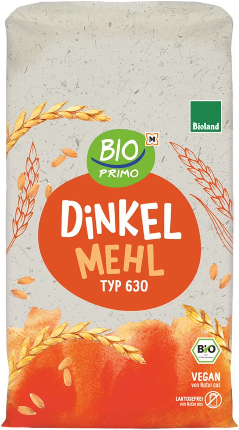 BIO PRIMO Bioland-Dinkelmehl Type 630