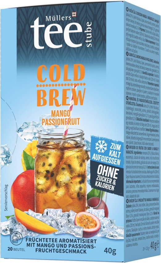 Müllers Teestube Cold Brew Mango Passionfruit