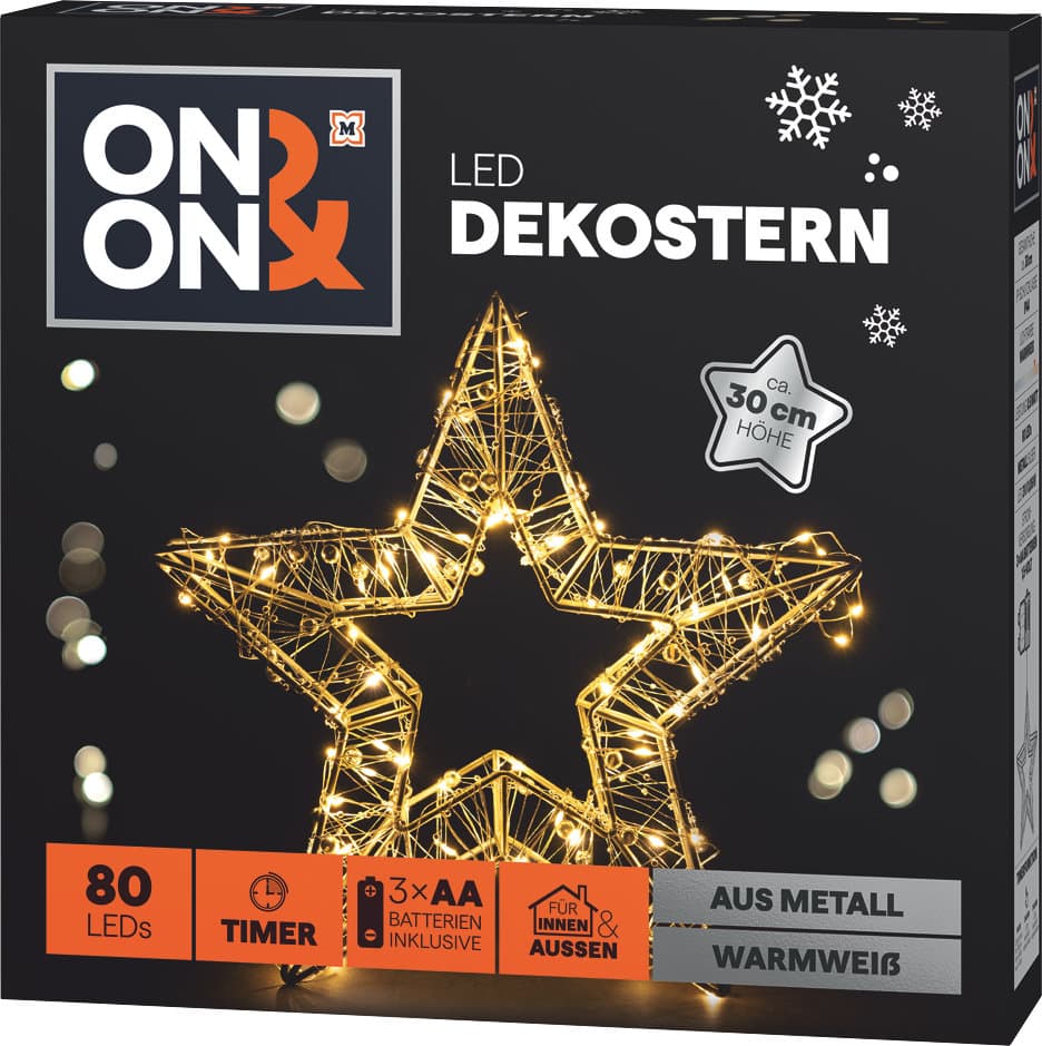 ON&ON LED-Dekostern