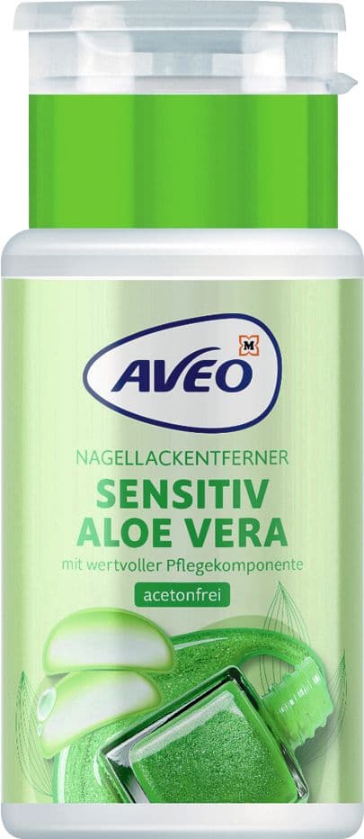 AVEO Nagellackentferner Sensitiv Aloe Vera Acetonfrei