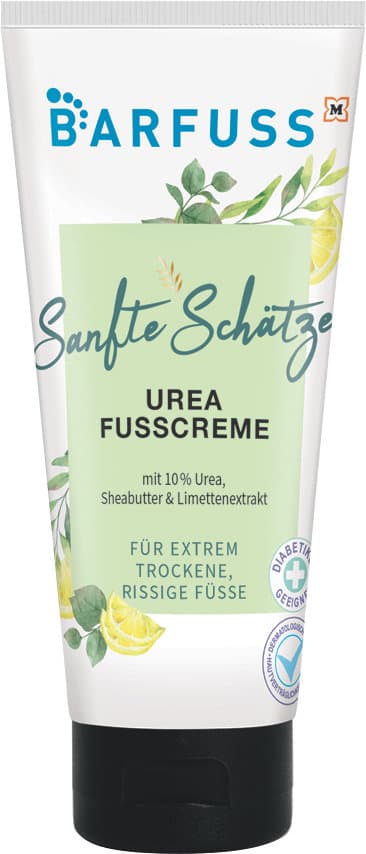 BARFUSS Sanfte Schätze Urea Fußcreme