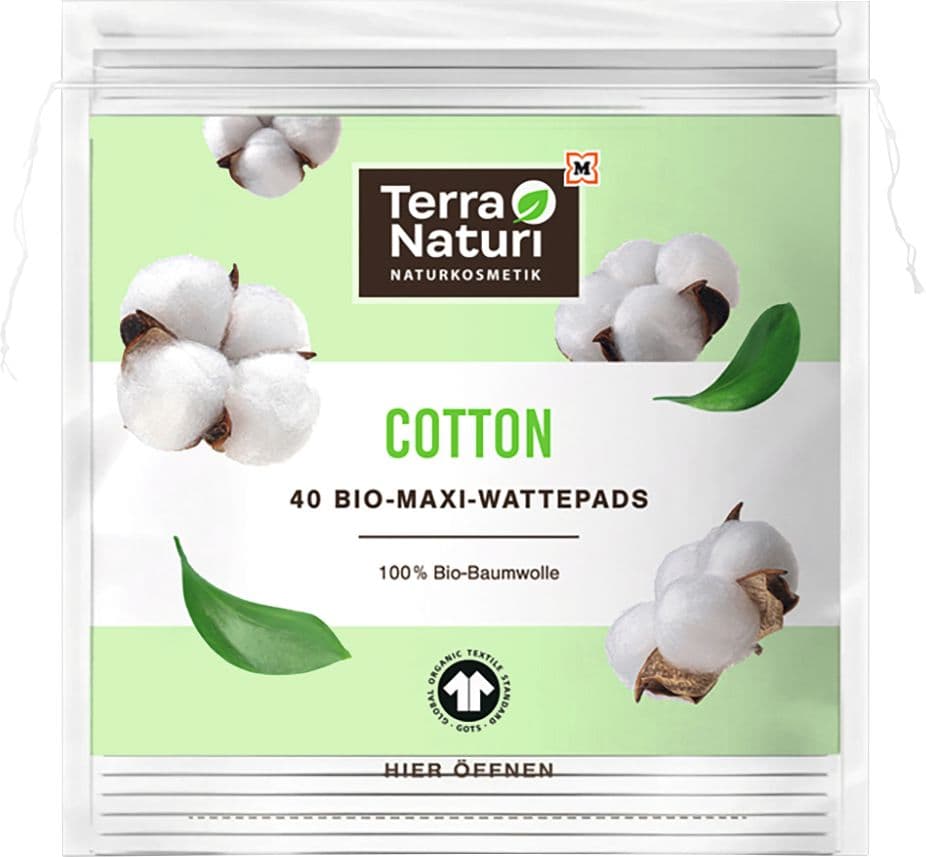 Terra Naturi COTTTON Bio Maxi Wattepads