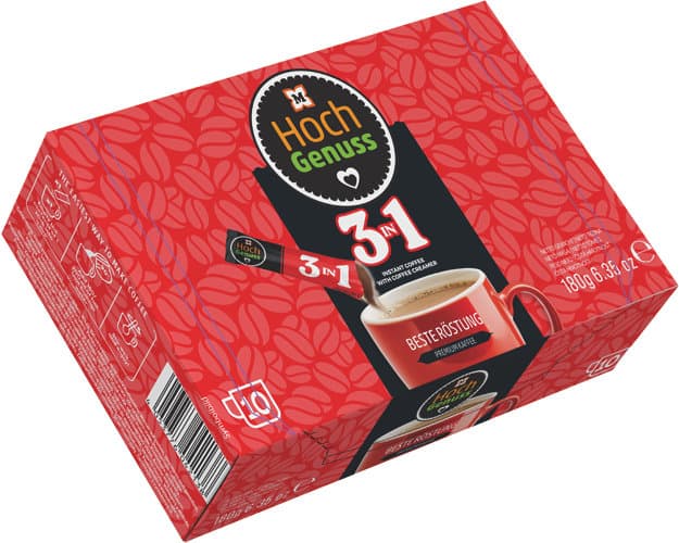 Hochgenuss Kaffee 3in1 Stick