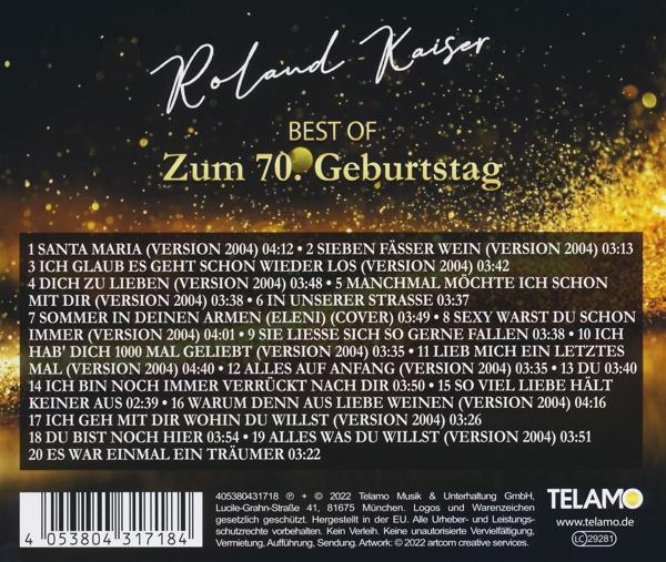 Produktbild Best Of: Zum 70. Geburtstag 3 von 3