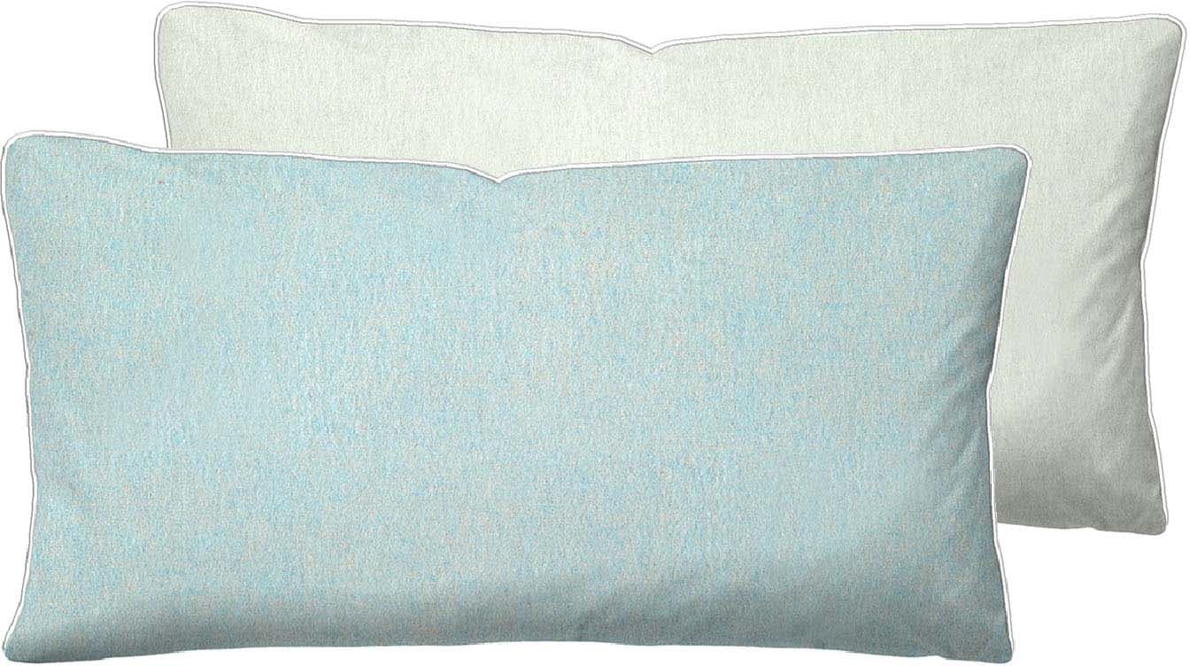 biberna Melange Flanell Kissenbezug 40x80cm