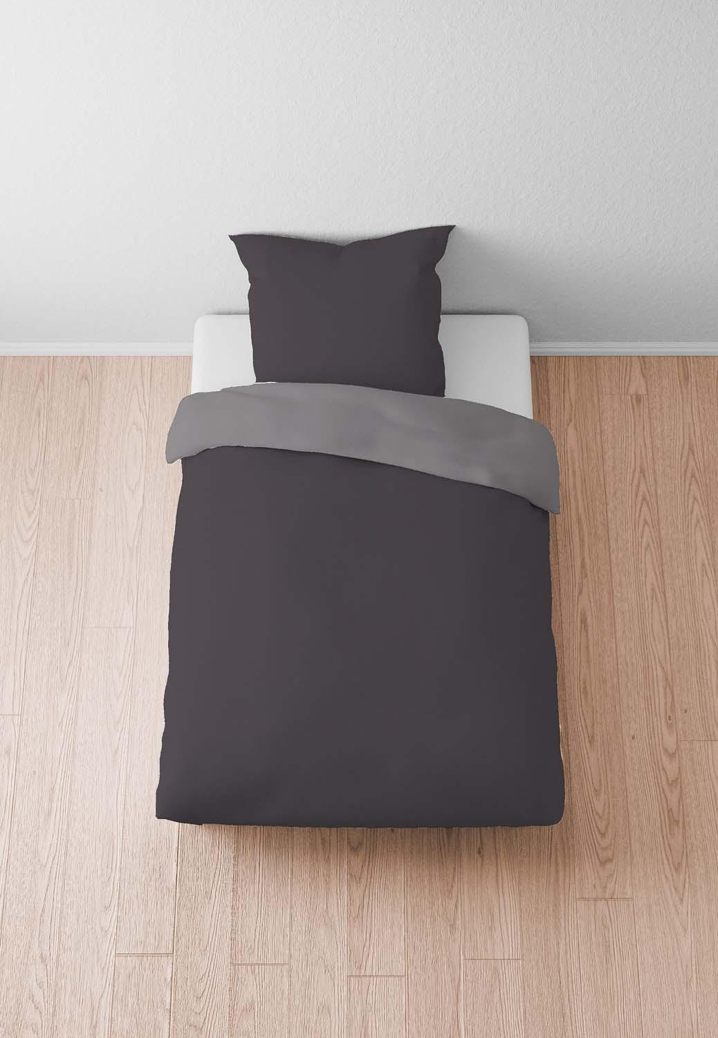 Produktbild biberna Linon Bettwäsche 80x80cm, 135x200cm 2 von 6