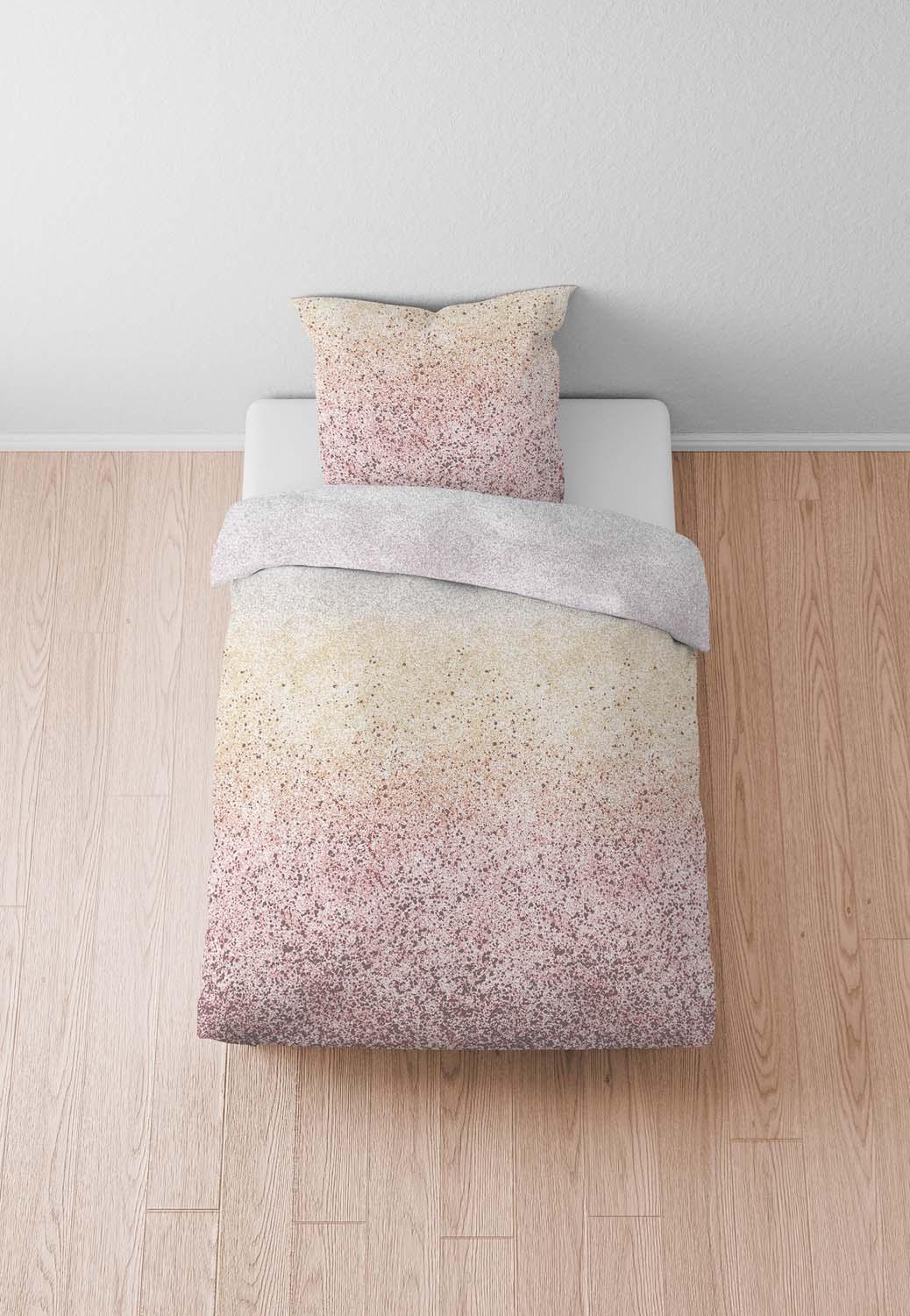 Produktbild biberna Mako-Baumwoll-Satin Bettwäsche 80x80cm, 135x200cm 5 von 5