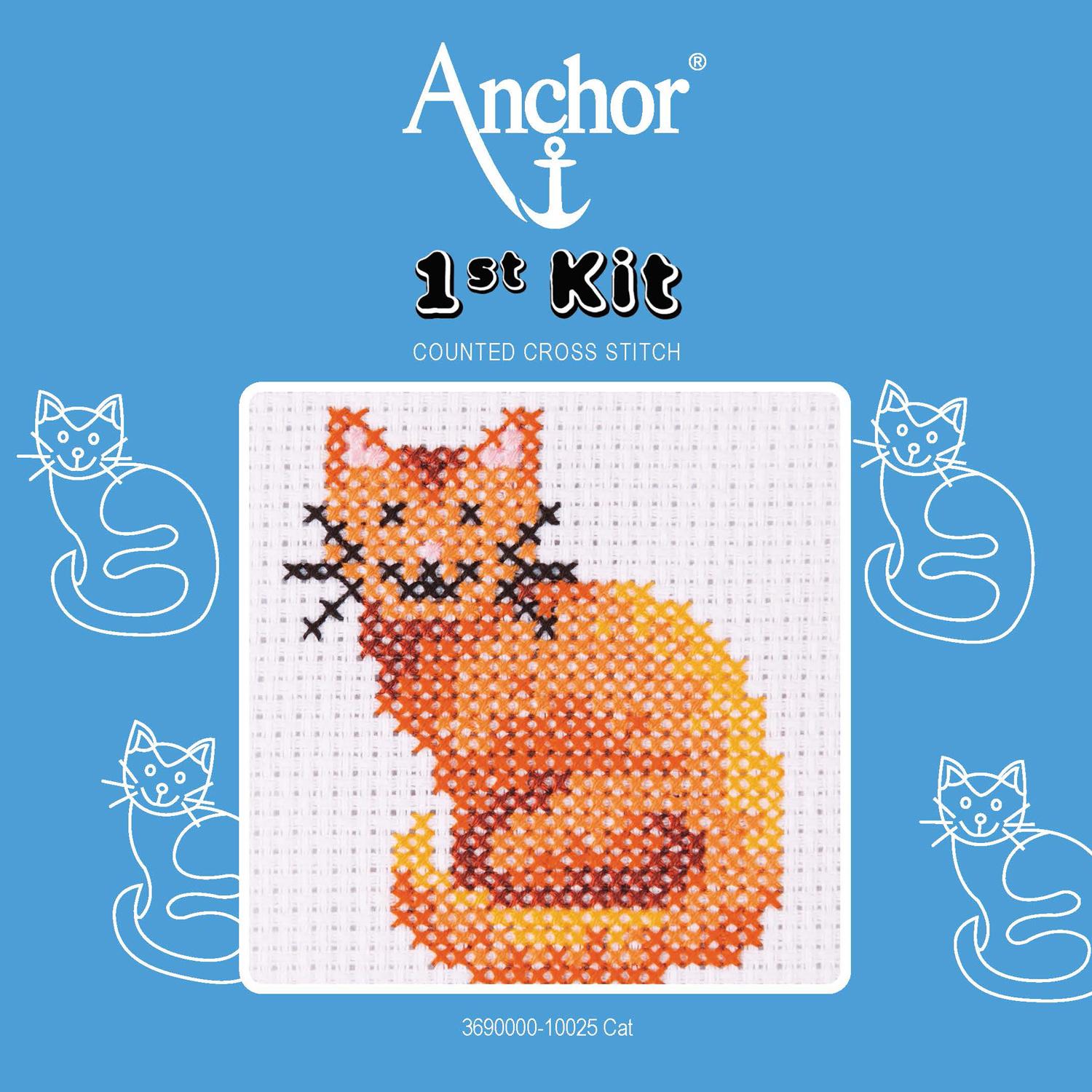 Anchor Stickset 1st Kit - Katze