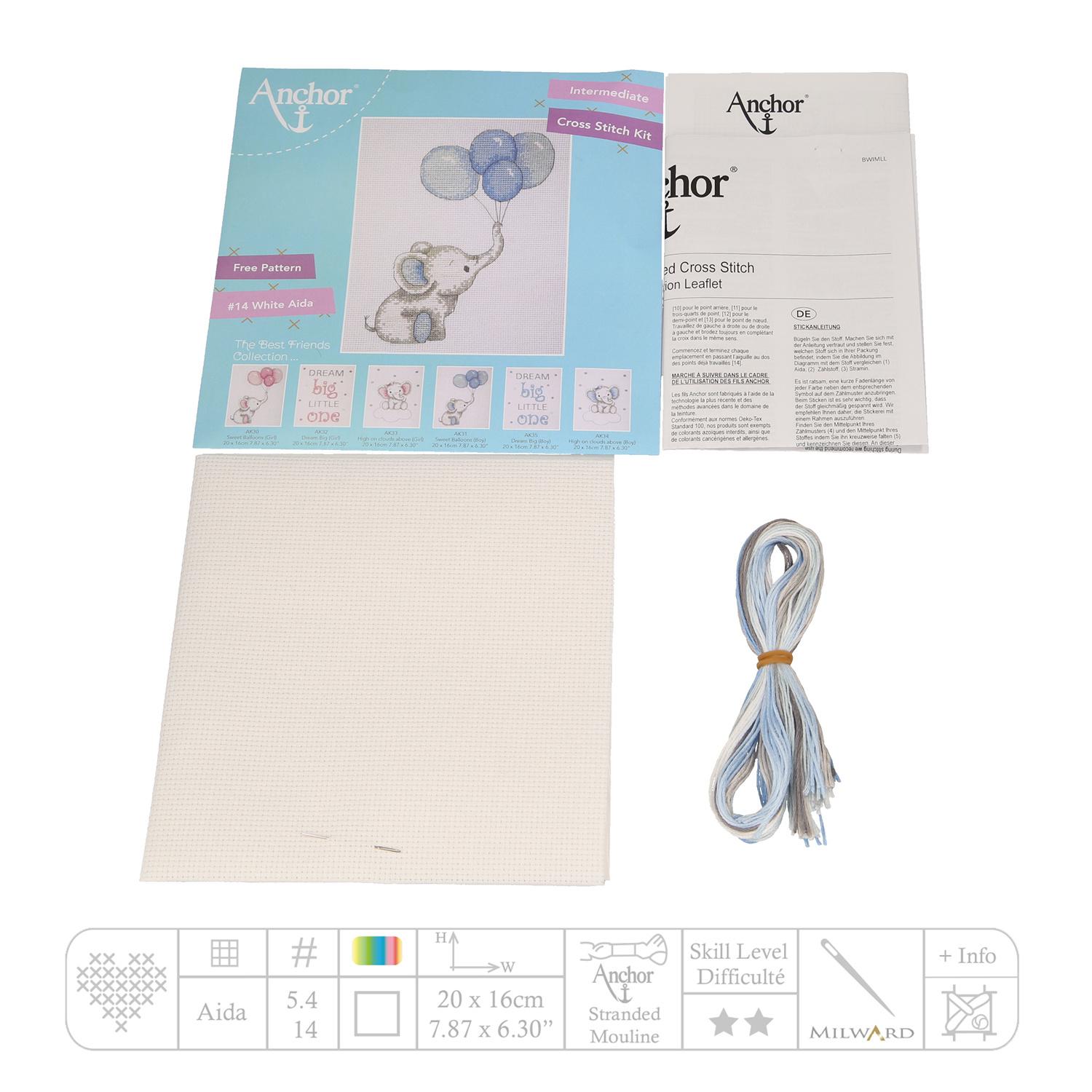 Produktbild Anchor Stickset Essentials Kit - Sweet Balloons 2 von 2