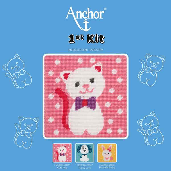 Anchor Stickset 1st Kit - Cute Kitty