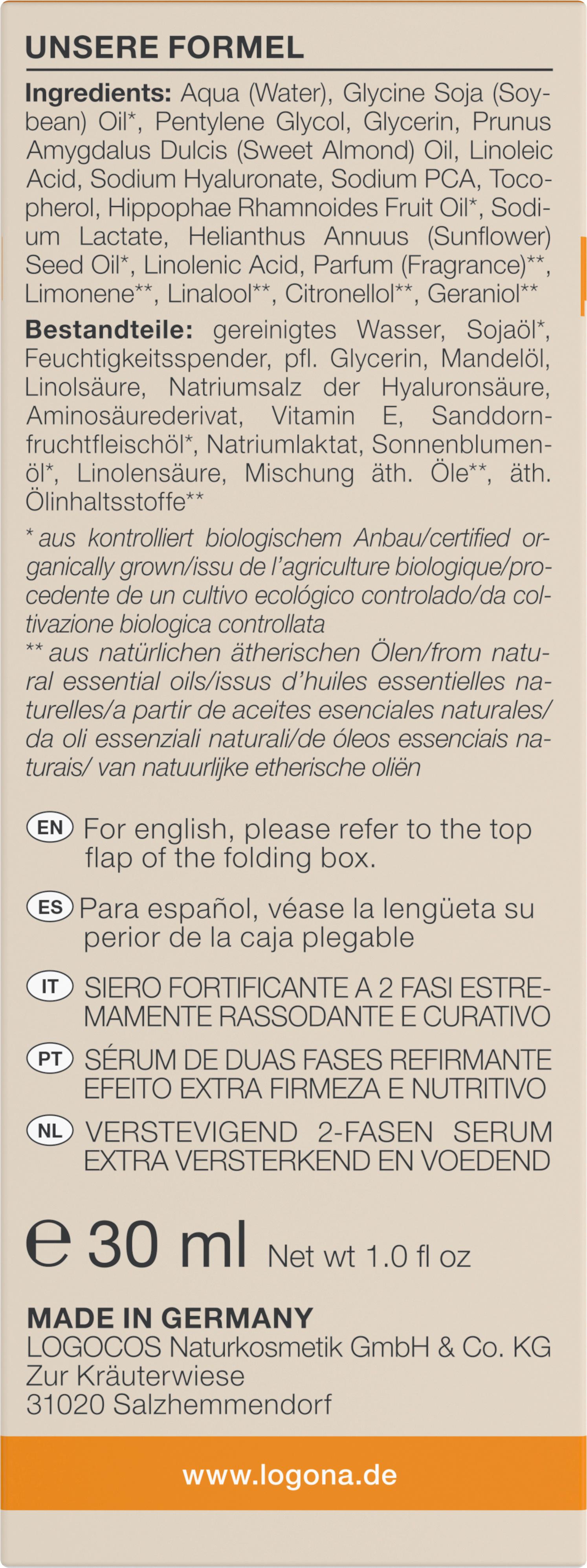 Produktbild LOGONA festigendes 2-Phasen Serum 3 von 4