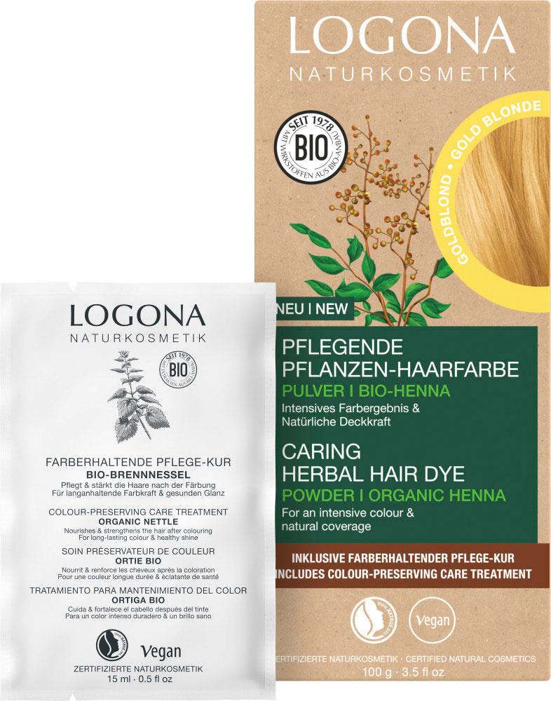 Produktbild LOGONA Pflegende Pflanzen-Haarfarbe Pulver 3 von 3