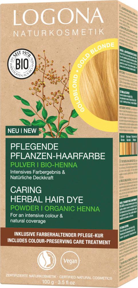 LOGONA Pflegende Pflanzen-Haarfarbe Pulver