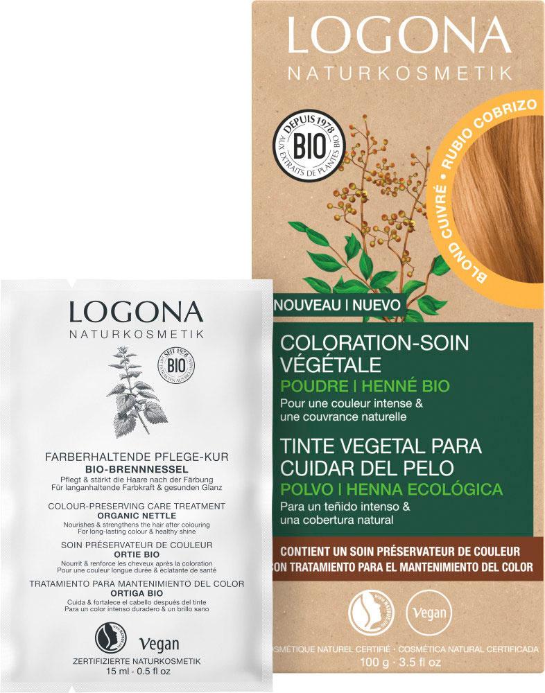Produktbild LOGONA Pflegende Pflanzen-Haarfarbe Pulver 3 von 3