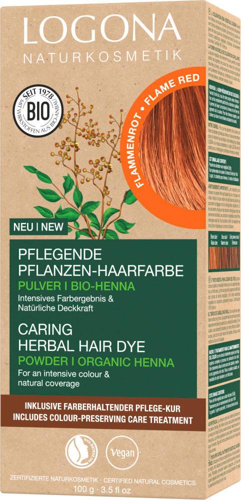 LOGONA Pflegende Pflanzen-Haarfarbe Pulver
