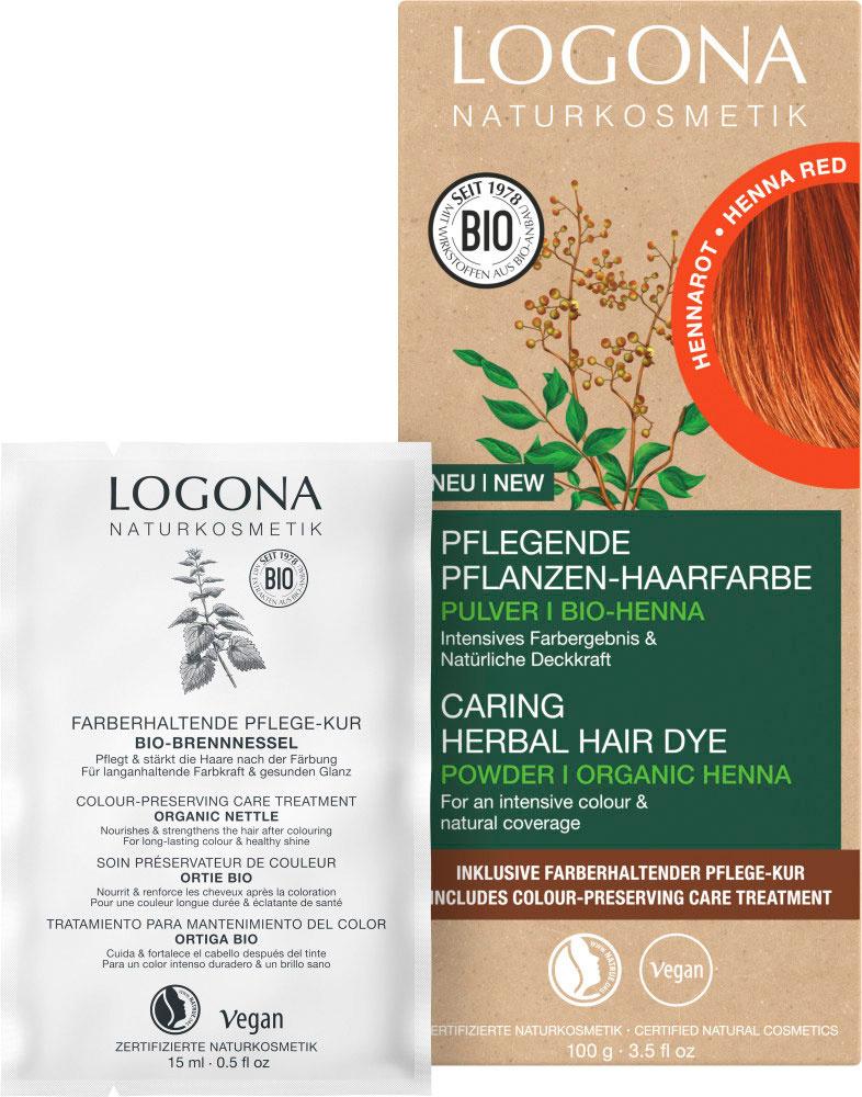 Produktbild LOGONA Pflegende Pflanzen-Haarfarbe Pulver 3 von 3