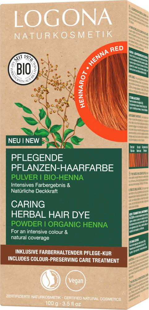 LOGONA Pflegende Pflanzen-Haarfarbe Pulver