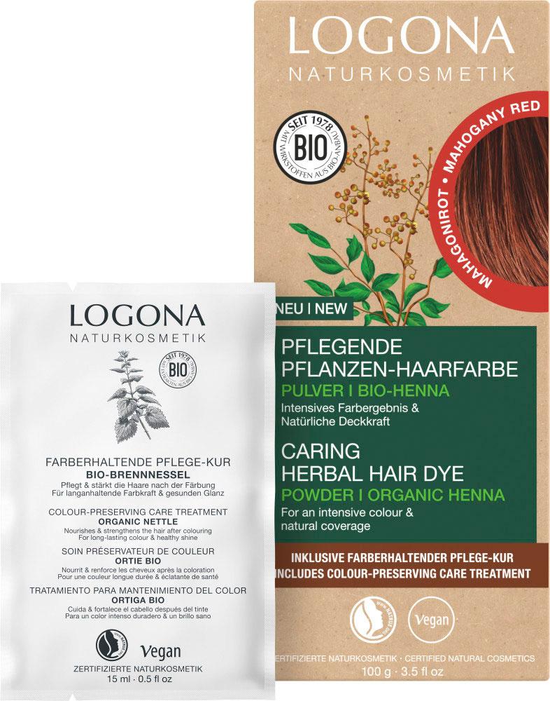Produktbild LOGONA Pflegende Pflanzen-Haarfarbe Pulver 3 von 3