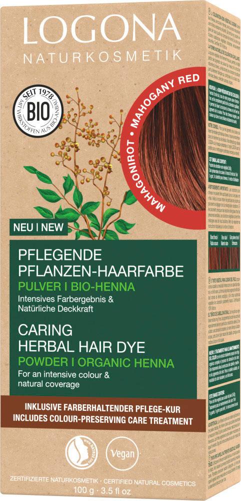 LOGONA Pflegende Pflanzen-Haarfarbe Pulver