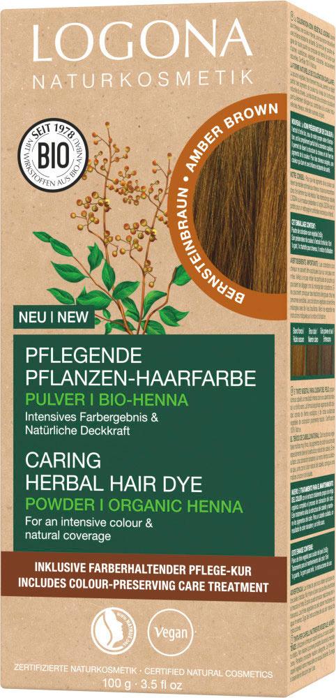 LOGONA Pflegende Pflanzen-Haarfarbe Pulver