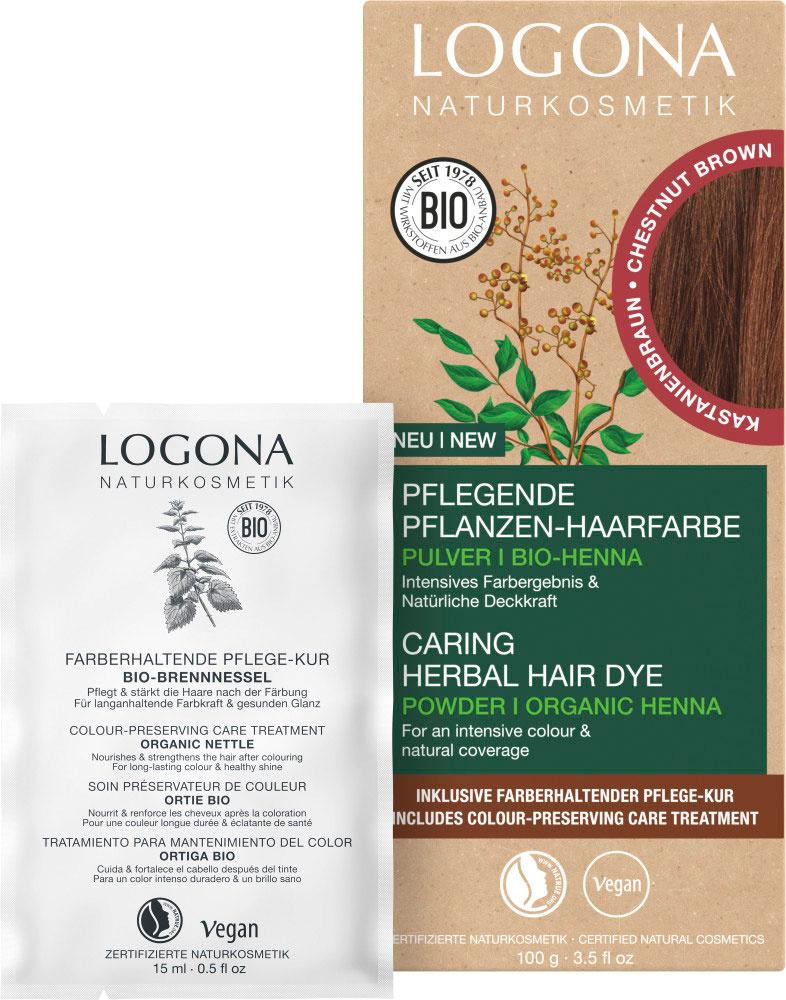 Produktbild LOGONA Pflegende Pflanzen-Haarfarbe Pulver 3 von 3