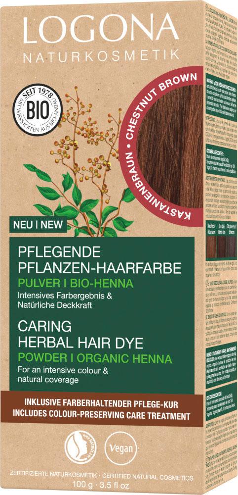 LOGONA Pflegende Pflanzen-Haarfarbe Pulver
