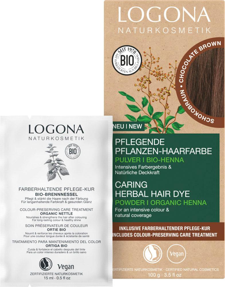 Produktbild LOGONA Pflegende Pflanzen-Haarfarbe Pulver 3 von 3