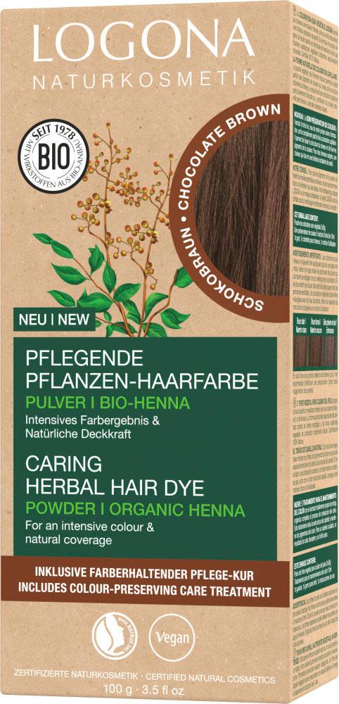 LOGONA Pflegende Pflanzen-Haarfarbe Pulver
