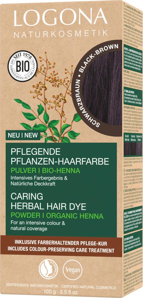 LOGONA Pflegende Pflanzen-Haarfarbe Pulver