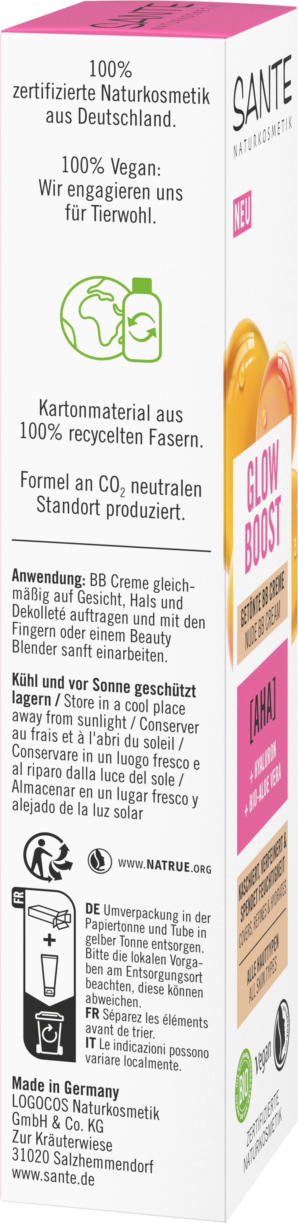 Produktbild SANTE Face Natural Glow BB Cream 4 von 5