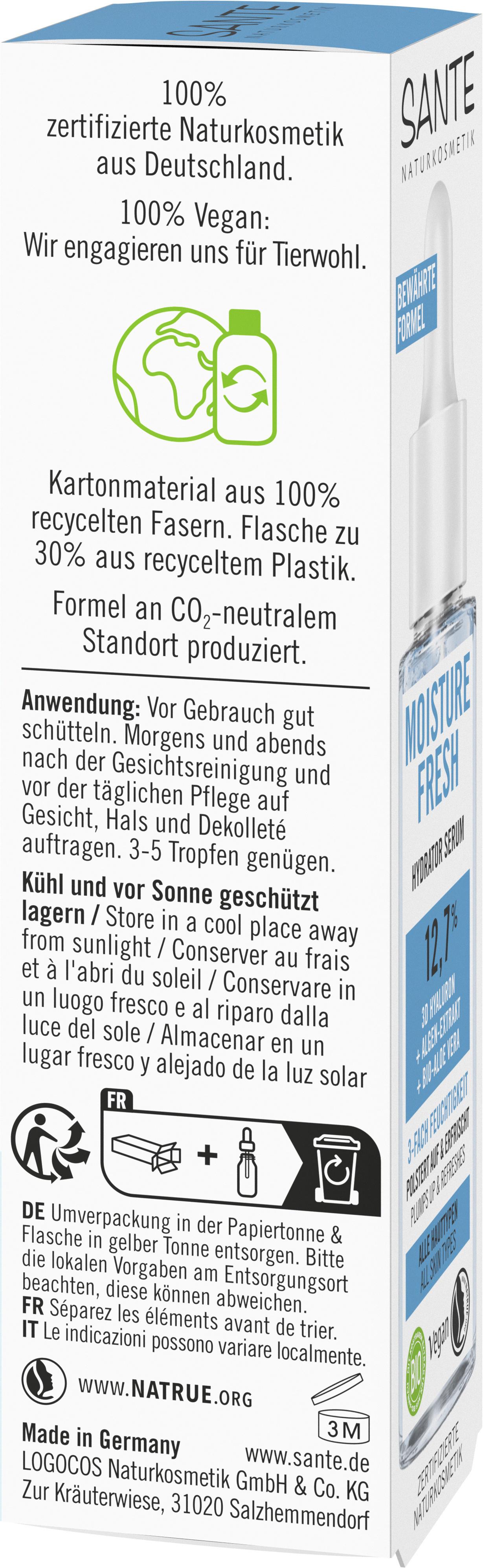 Produktbild SANTE Moisture Fresh Hydrator Serum 5 von 5