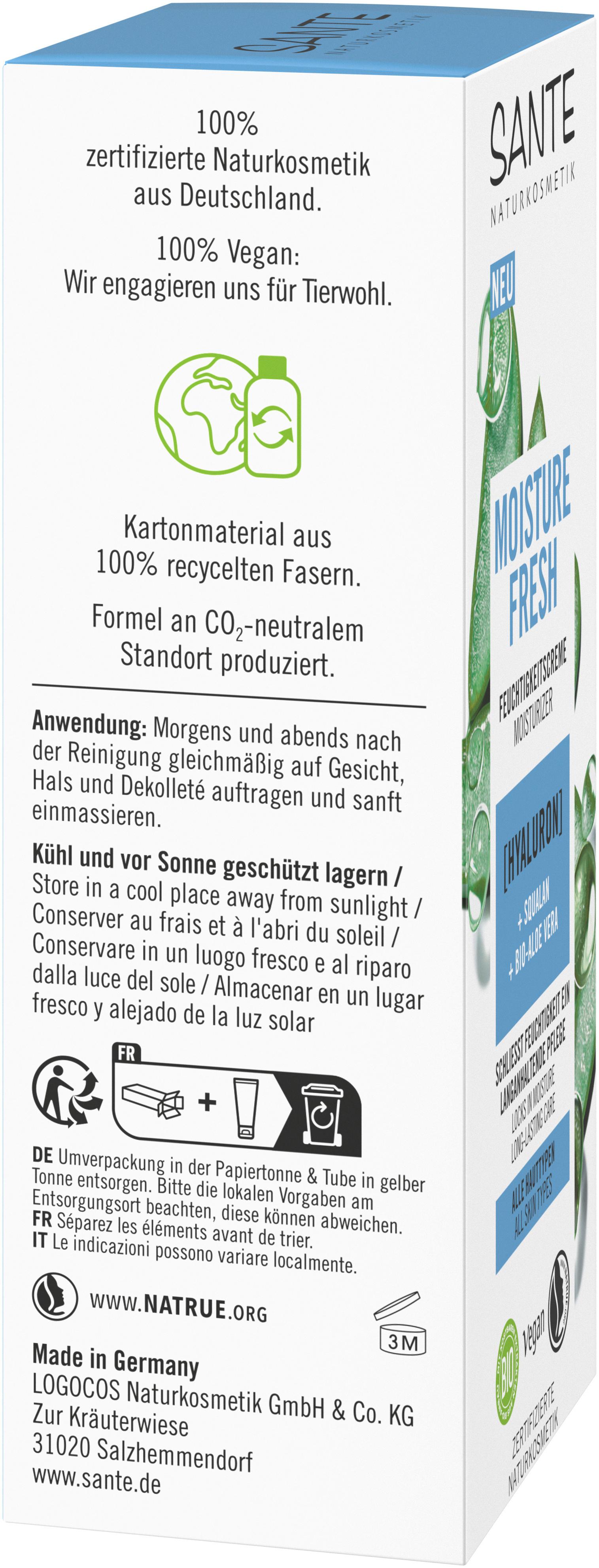 Produktbild SANTE Moisture Fresh Feuchtigkeitscreme 5 von 5