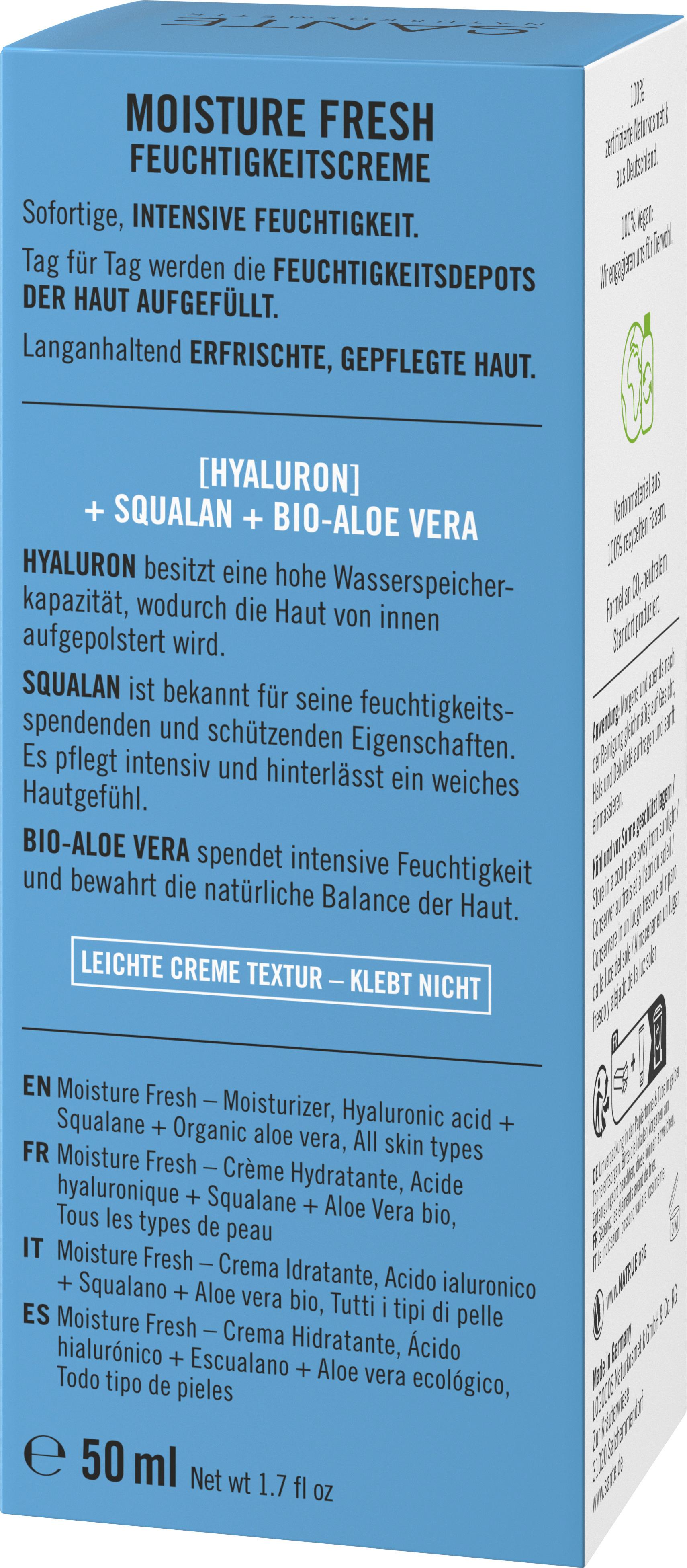 Produktbild SANTE Moisture Fresh Feuchtigkeitscreme 2 von 5