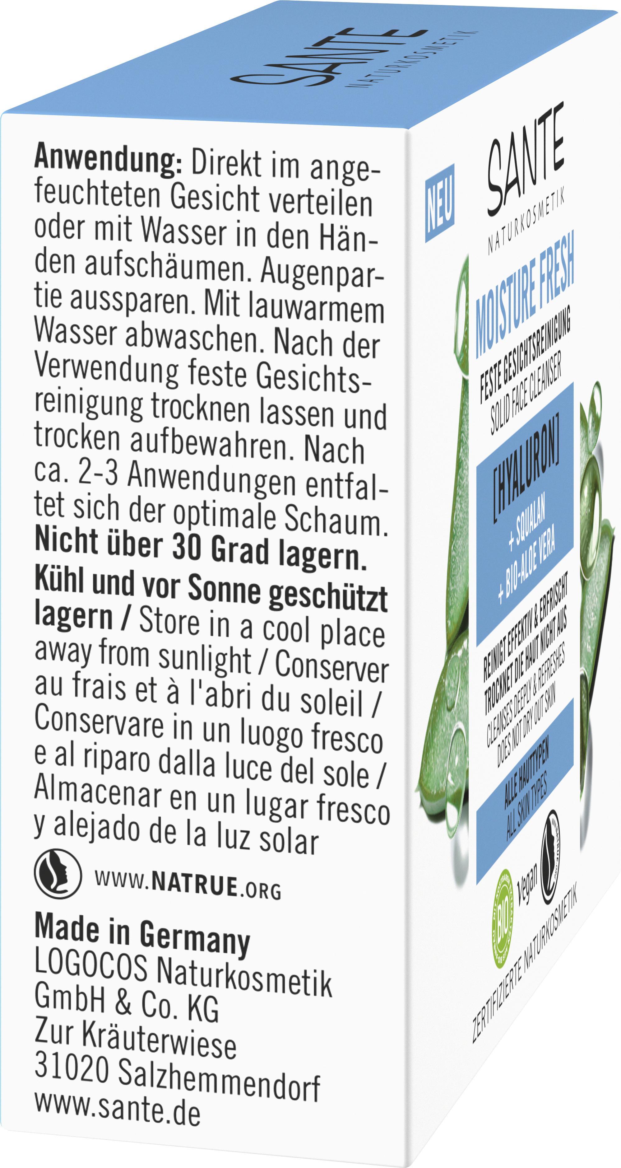 Produktbild SANTE Moist Fresh Feste Gesichtsreinigung 4 von 5