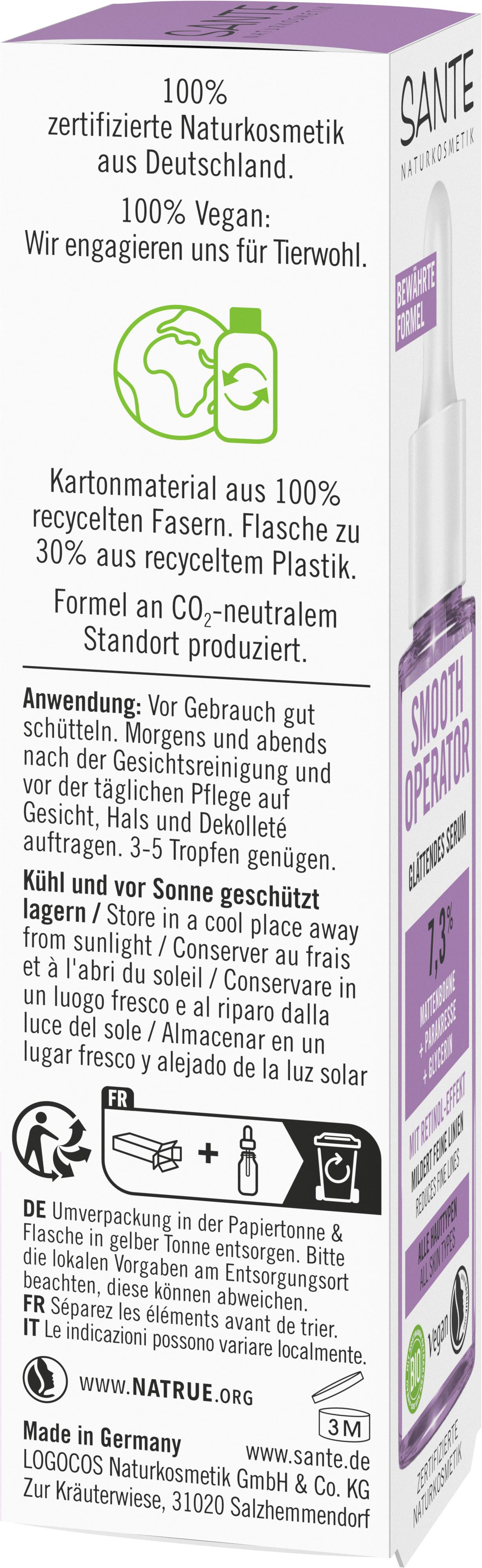 Produktbild SANTE Smooth Operator Glättendes Serum 3 von 5
