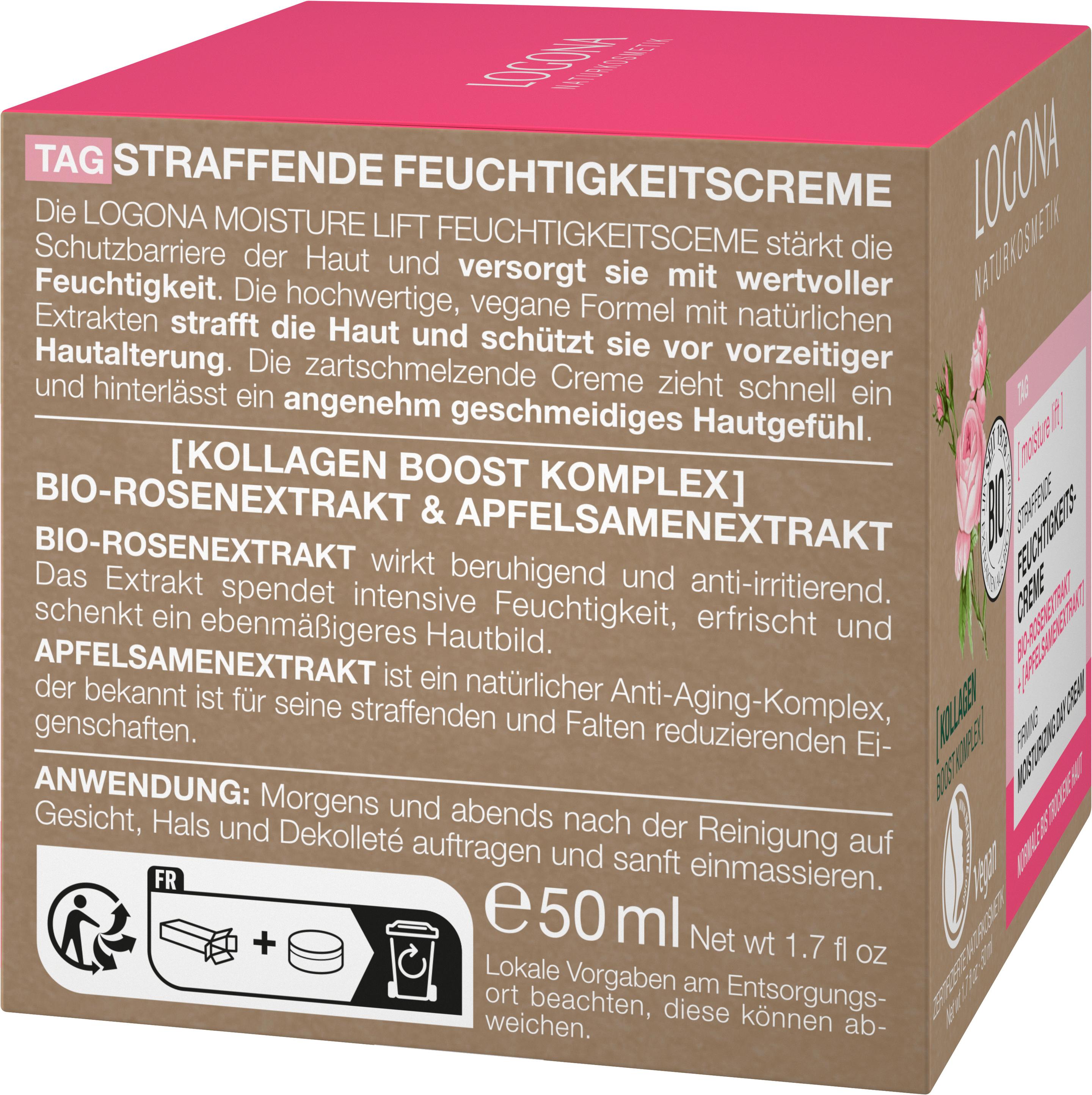 Produktbild LOGONA Moisture Lift Feuchtigkeitscreme 3 von 4