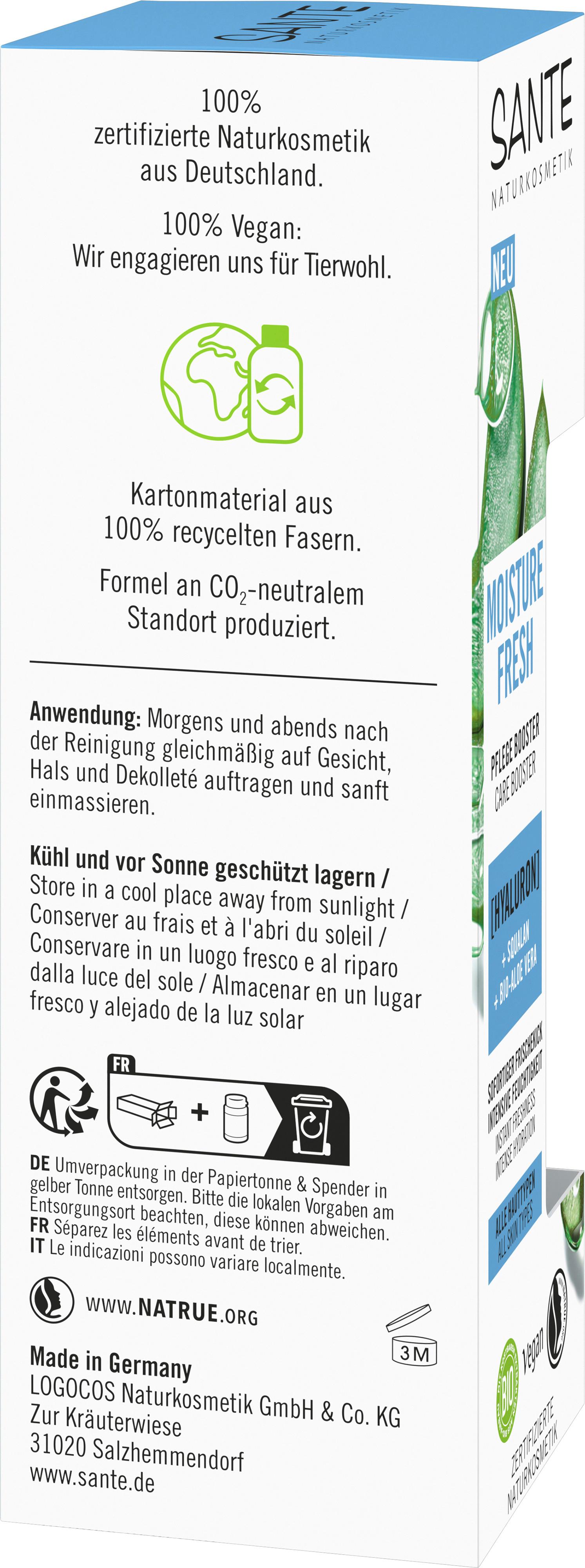 Produktbild SANTE Moisture Fresh Pflege Booster 4 von 5